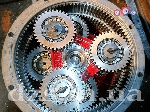 Ремонт планетарного редуктора повороту ЕКГ 10І